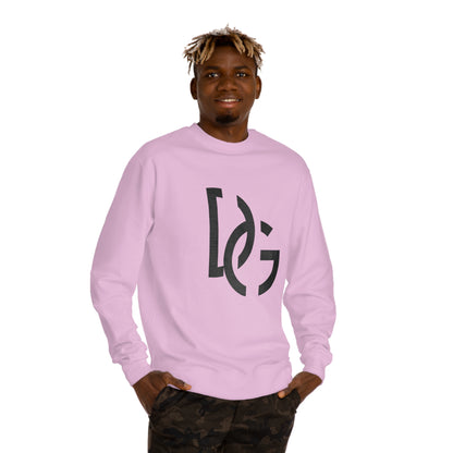 DG - Sweatshirt: Crew Neck Sweatshirt with DG in front