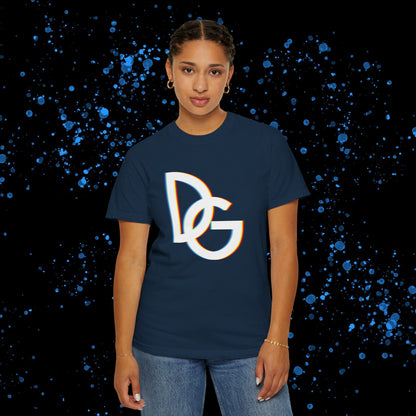 DG - T-shirt: Relaxed fit with color spectrum DG logo in front and DolciGucce writing on the back