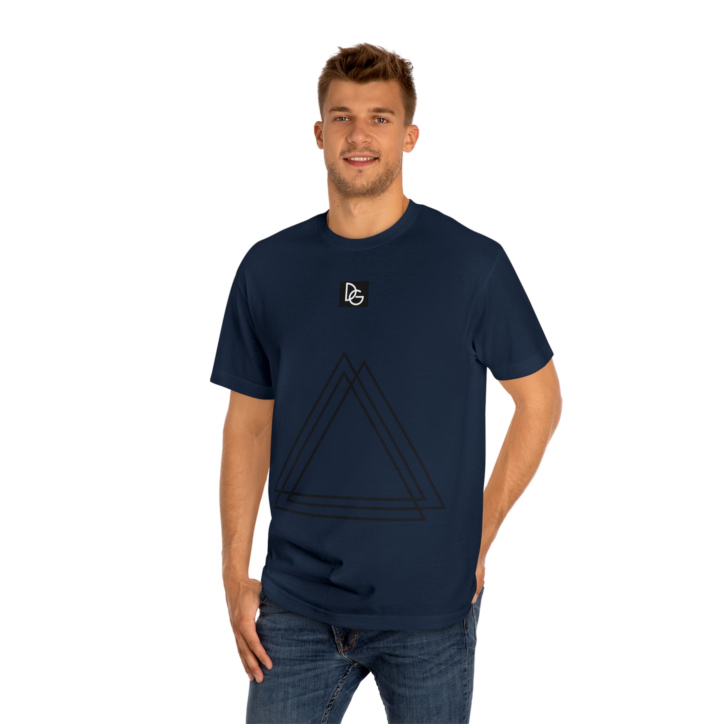 DG - TRIGGER - T-shirt: Tri-triangle in dark colors