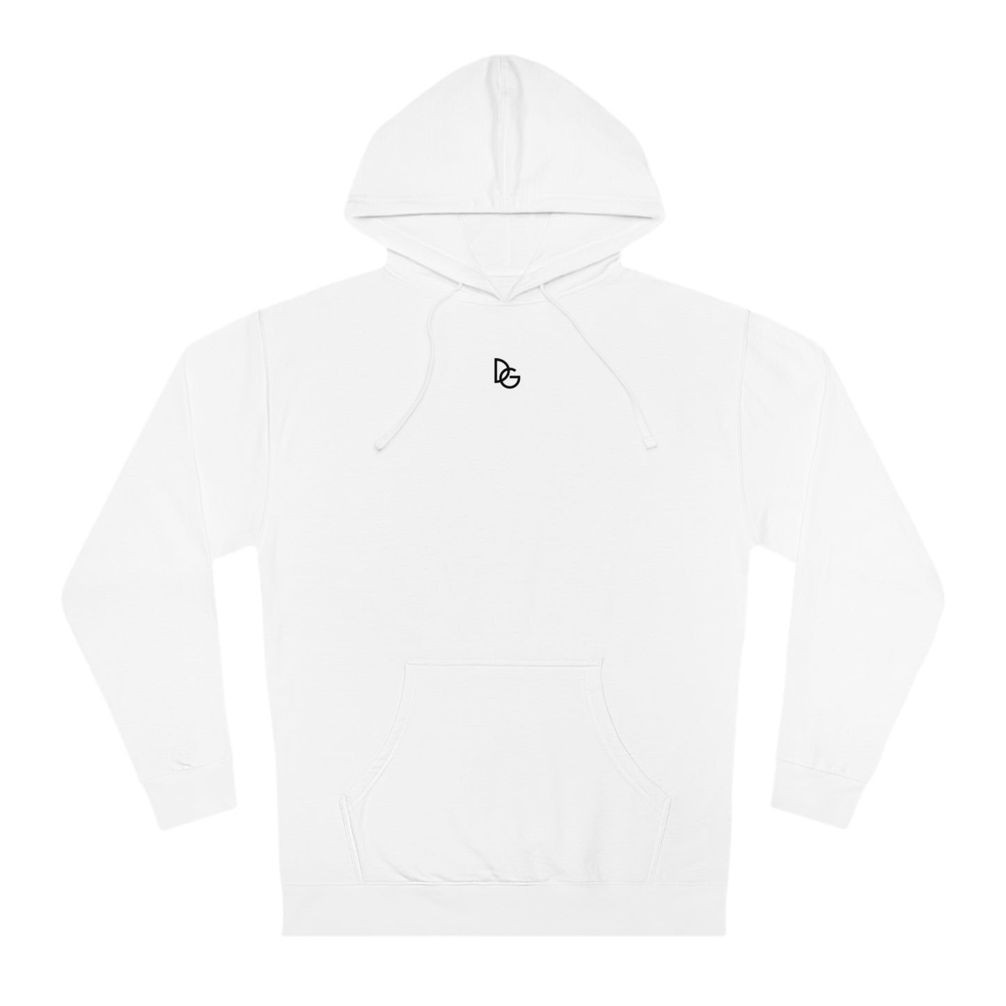 DG - Hoodie: Hooded Sweatshirt with low key DG logo