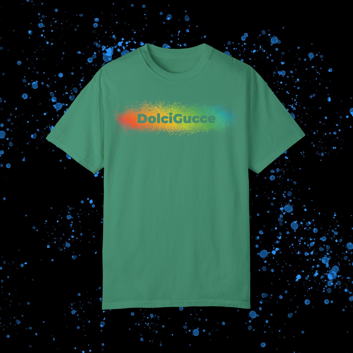 DG - T-shirt: Relaxed fit with rainbow splash