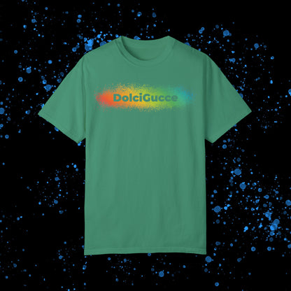 DG - T-shirt: Relaxed fit with rainbow splash