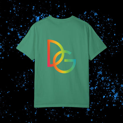 DG - T-shirt: Relaxed fit with rainbow splash