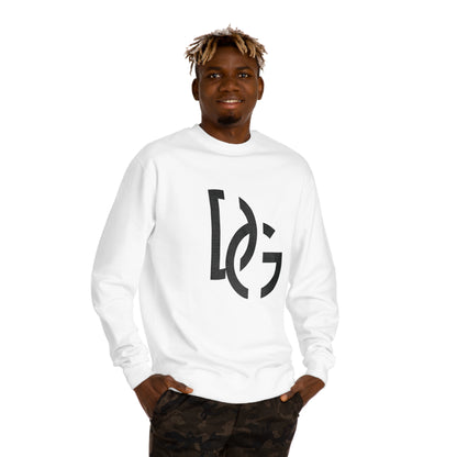 DG - Sweatshirt: Crew Neck Sweatshirt with DG in front