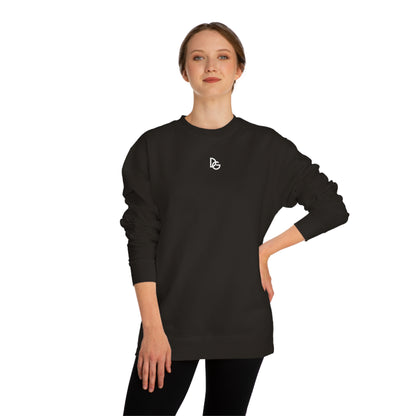 DG - Sweatshirt: Unisex Crew Neck Sweatshirt with DG in front