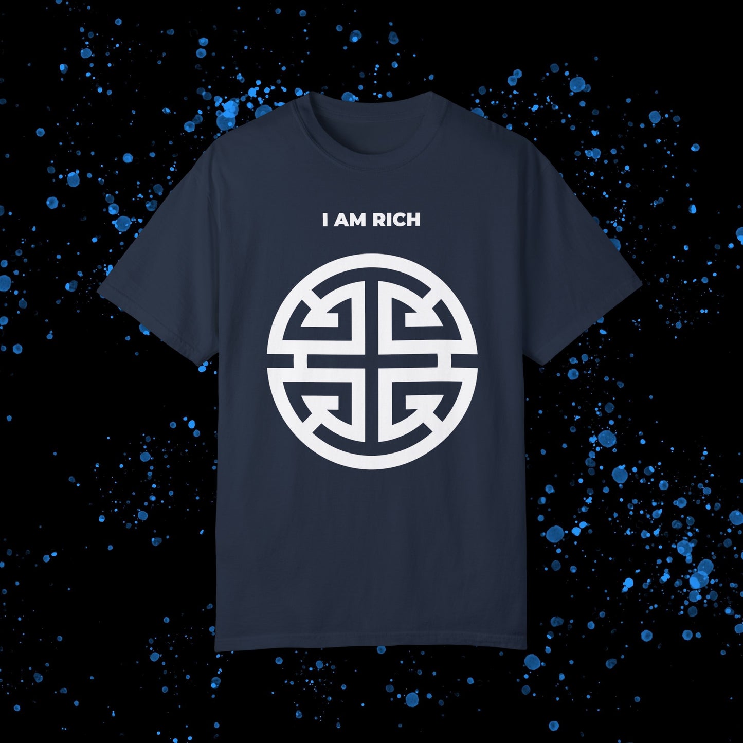 DG - I AM RICH - T-shirt: Symbol of prosperity