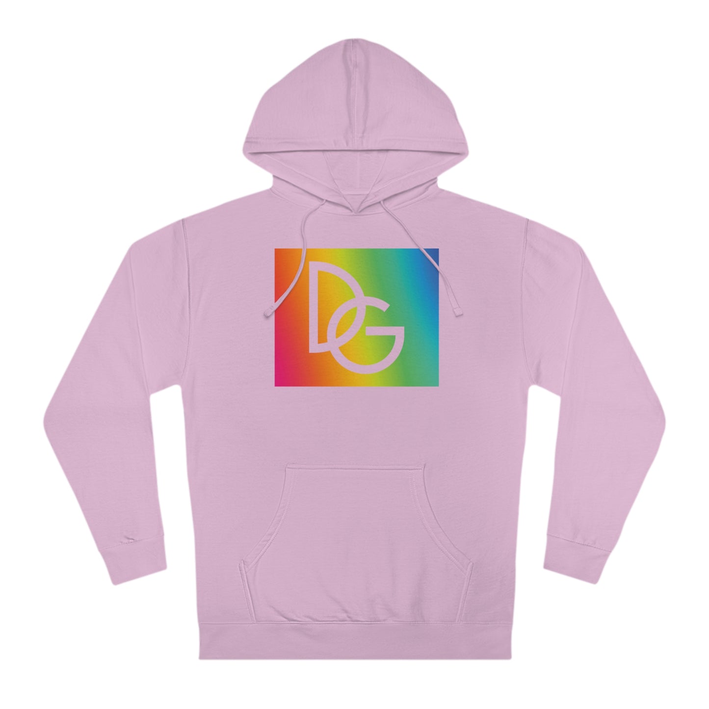 DG - Hoodie: Hooded Sweatshirt with a colorful DG logo