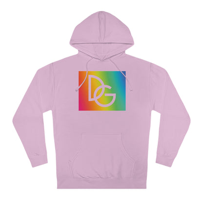 DG - Hoodie: Hooded Sweatshirt with a colorful DG logo