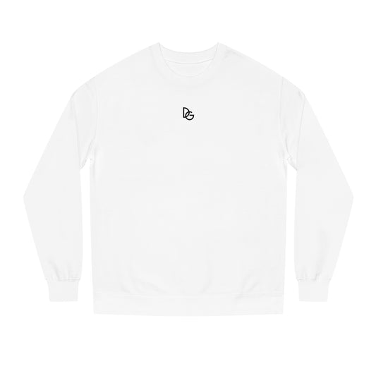 DG - Sweatshirt: Unisex Crew Neck Sweatshirt with DG in front