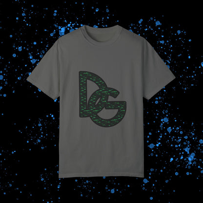 DG - T-shirt: Relaxed fit with cut out DG logo in front with leaves and DolciGucce writing on the back