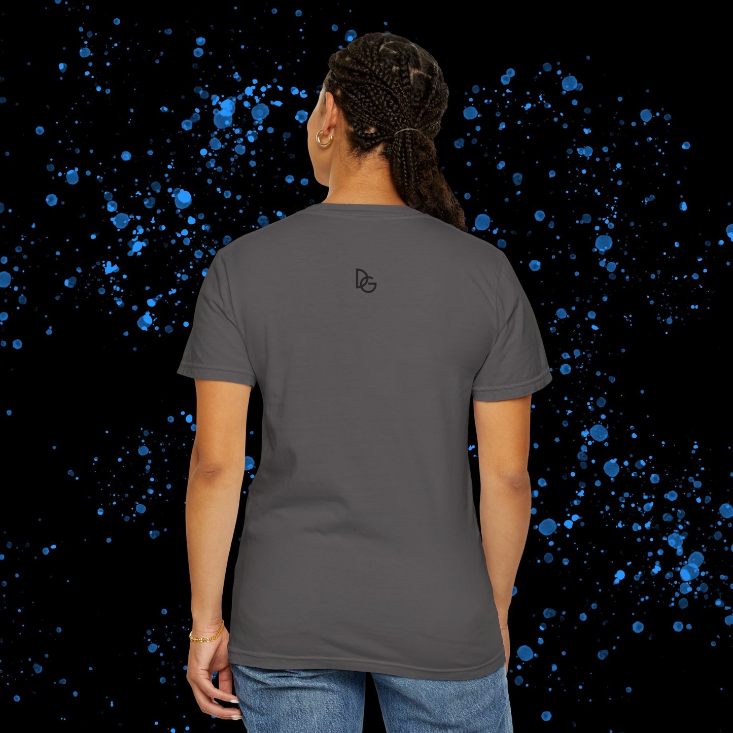 DG - T-shirt: Relaxed fit with DolceiGucce splash on the front and DG logo on the back