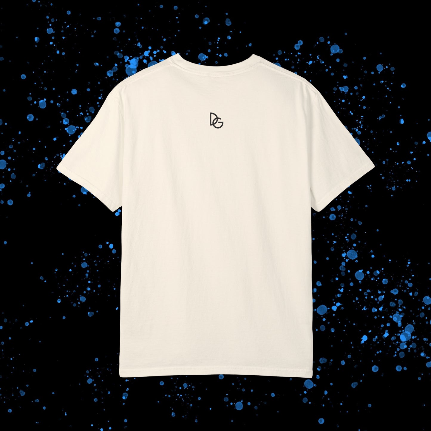 DG - T-shirt: Relaxed fit with DolceiGucce splash on the front and DG logo on the back