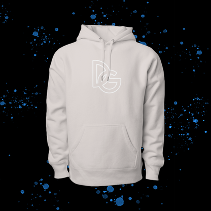 DG - Hoodie: Heavyweight Hooded Sweatshirt with embroidery